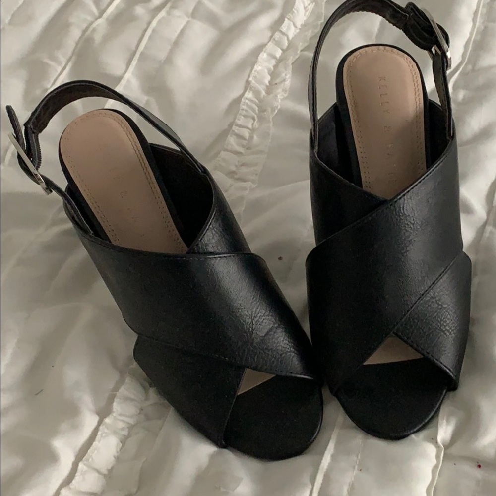 Black heels